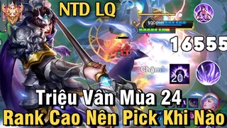 Triệu Vân Mùa 24 Liên Quân Mobile | Cách Chơi Lên Đồ Phù Hiệu Bảng Ngọc Cho Triệu Vân Mùa 24 Đi Rừng