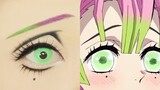 Kanroji Mitsuri 甘露寺蜜璃 | Tutorial: Anime Eye Makeup 298
