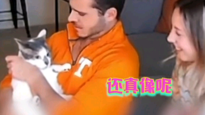 Cat: Catch me and bring me back! You’re asking me, “Who are you?”