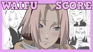Rating Sakura’s Waifu Score ?! #shorts