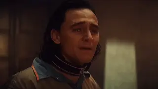 Loki saw the future ending and changed his mind about his brother Thor, the expression was too detai