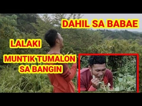 DAHIL SA BABAE MUNTIK NA TUMALON SA BANGIN #dahilsababaemuntiknatumalonsabangin