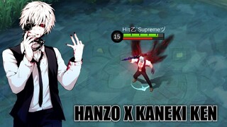 SCRIPT SKIN HANZO X KANEKI KEN FULL EFFECTS NO PASSWORD - MOBILE LEGENDS