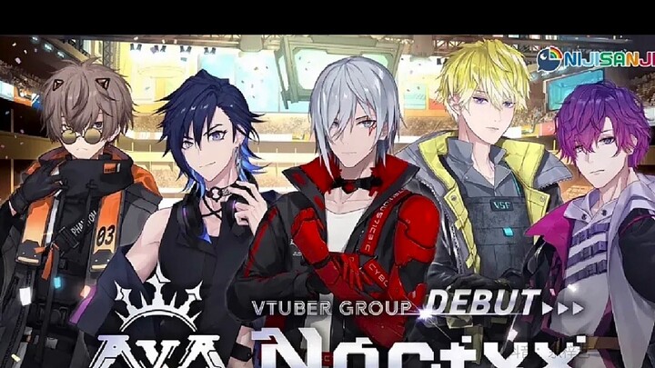 nijisanjien 1st to 7th generation members introduction Note: Finana's name is misspelled, sorry