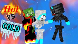 Minecraft,  HOT & COLD ( INTENSE & ROMANTIC ) - Minecraft Animation