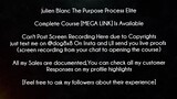 Julien Blanc The Purpose Process Elite Course download