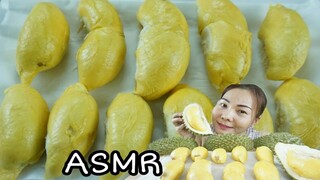 ASMR KING OF THAI FRUIT DURIAN PHUANGMANI / ทุเรียนพวงมณี  Eating Sound