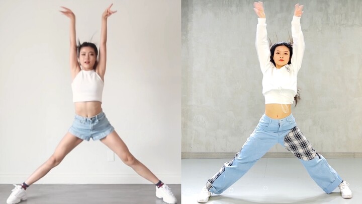 [Su Si Miao] Ba năm sau lại nhảy điệu nhảy Hàn Quốc tương tự và so sánh điệu nhảy cover của ITZY-ICY