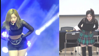 【TWICE كيم دا-هيون】رقصة ارتجالية على أغنية MOVE، تطور التوفو، ليس فقط لطيفًا بل يتمتع بجاذبية مسرحية