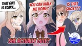 【Manga】Girl who has no friends, at school. Everyone’s scared of her but I found out she's super cute