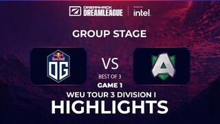 Game 1: OG vs Alliance | DPC WEU 2022 Tour 3: Division I