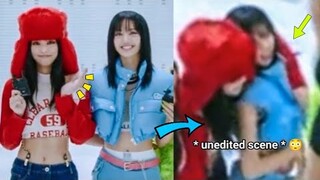 Jenlisa moments on Shutdown MV behind the scenes 😳