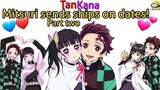 Mitsuri sends her ships on dates! Part 2 | Demon Slayer Texting Story | Titanic Texts