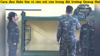 Cara đau thấu tim vì câu nói của trung đội trưởng Quang Hải#saonhapngu#tt#game