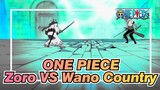 ONE PIECE|【Zoro VS Wano Country】I'll take sword and pretend fight never happened