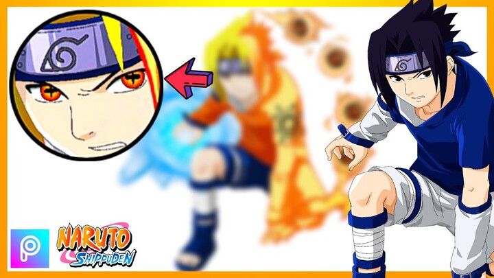 Naruto Shippuden: WHAT IF Sasuke becomes Naruto (ep. 6) | PicsArt Editing