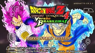 NEW Dragon Ball Z Budokai Tenkaichi 4 Version Brazilian DBZ TTT MOD BT3 ISO With Permanent Menu!