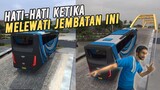 Jembatan aneh ini hanya bisa dilihat saat hujan dan malam hari saja, Bus Simulator Indonesia