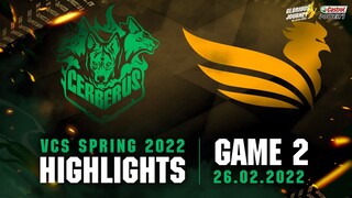 Highlights SE vs CES [Ván 2][VCS Mùa Xuân 2022][26.02.2022]