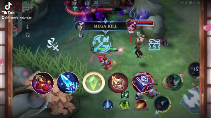 yung tnargetlock nlng nila ako hshaha..#magicsarap#MML