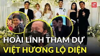 Đám cưới của Mạc Văn Khoa: Hoài Linh tươi tắn tham dự, Việt Hương lần đầu lộ diện từ khi cạo đầu