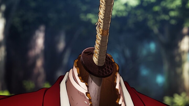 Pedang Yoriichi Tsugakuni dari 300 tahun yang lalu ditemukan di boneka itu