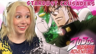 KAKYOIN VS YOUNGER D'ARBY JJBA Stardust Crusaders Episode 40 REACTION