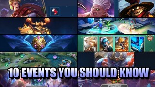 10 EVENTS HAPPENING IN MOBILE LEGENDS RIGHT NOW