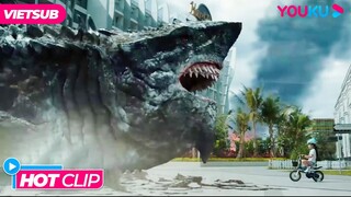 Kinh hoàng cá mập cổ đại đại náo thành thị | Cá Mập Trên Cạn - Land Shark | Phim Lẻ YOUKU