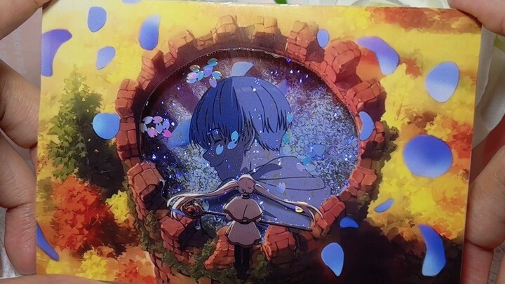 When Fulilian saw this sea of flowers, who did she think of?