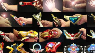 [Ultraman]All Ultraman Series Henshin Items from Showa to Heisei