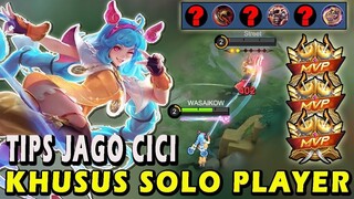 Hero Aurora di BAN kita ganti konten jadi Gameplay Cici solo Rank