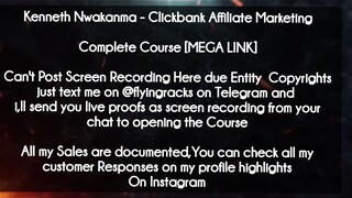 Kenneth Nwakanma course - Clickbank Affiliate Marketing download