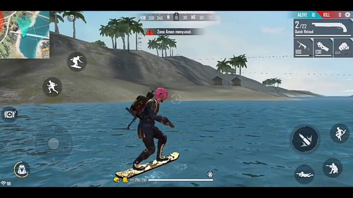 Free fire | just rilex on the lake 😂