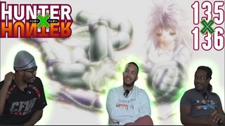 THIS ANIME ISN'T SUPPOSED TO HURT LIKE THIS!! | HUNTER X HUNTER EPISODE 135 & 136 REACTION