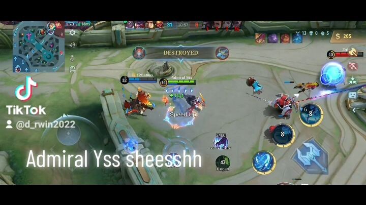 Aamon One hit.