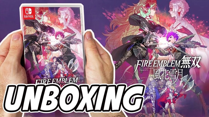 Fire Emblem Warriors Three Hopes (Nintendo Switch) Unboxing