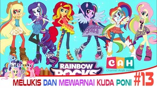 Mari Menggambar dan Mewarnai Kuda Poni Bersama dengan Mudah | Menggambar, Mewarnai untuk Balita, #13