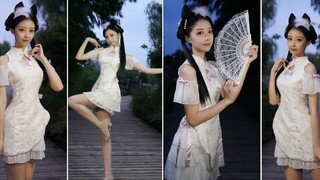 旗袍小玉兔偷学嫦娥姐姐来偷心了呢～ 广寒谣·小浔