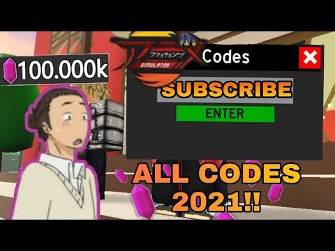 ALL 32 CODES in ANIME FIGHTING SIMULATOR APRIL 2021 [SUB]