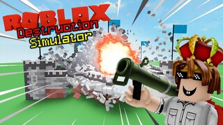 Roblox : 💥 Destruction Simulator 💥 แมพที่จะทำลายทุกอย่างที่ขวางหน้า!!