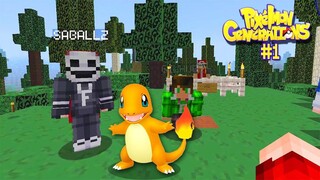 Minecraft Pixelmon ตอนที่ 1 การเริ่มต้นใหม่ ในโลกของโปเกม่อน!