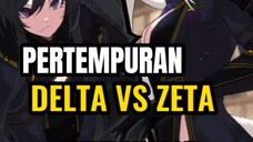 Pertempuran Zeta vs Delta | LN Kage no Jitsuryokusha