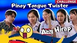 Thai Students accepted the FILIPINO TONGUE TWISTER CHALLENGE | LAUGHTRIP 😂