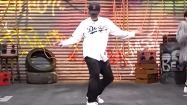 How much Dove chocolate has this professor eaten! Wootae’s triple jump, “Hey Mama” — show challenge 