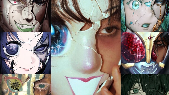 “Khuôn mặt dưới chiếc mặt nạ vỡ”