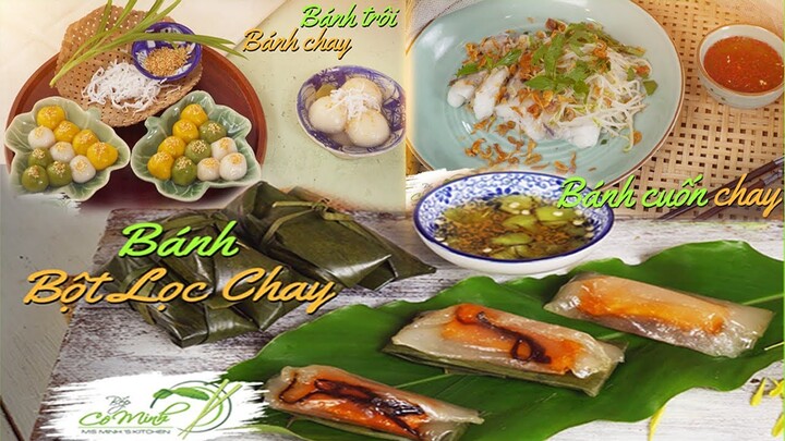 Tổng hợp các món BÁNH ĂN CHAY cực dễ làm tại nhà | Bếp Cô Minh