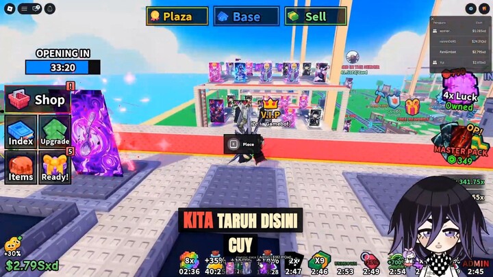 Berburu dan buka pack kartu evo termahal di Roblox Unknown Awakened Evolution!