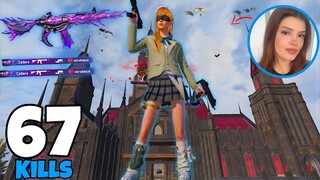 Wow!😱 NEW HARDEST SURVIVAL GAMEPLAY OF THE SEASON 🔥 BEST GIRL PLAYER 😍 Pubg Mobile