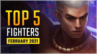 Top 5 Best Fighters in February 2021 | Paquito Joins the List! Mobile Legends